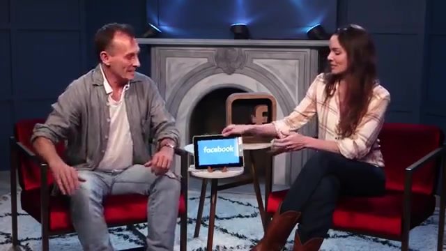 [图]【越狱第五季】越狱五宣传脸书访谈 Sarah Wayne Callies与Robert Knepper