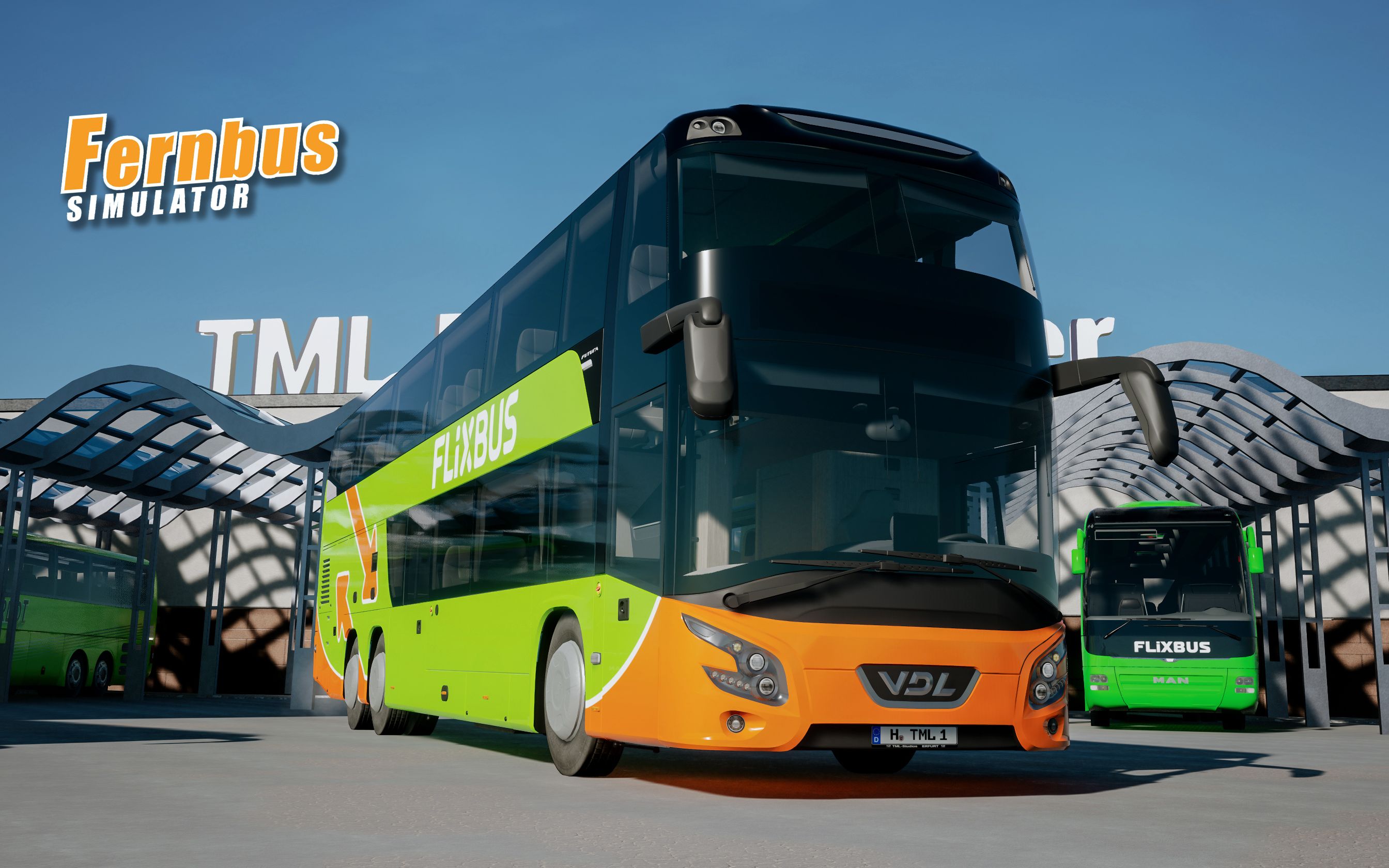 长途客车模拟驾驶新款vdlfuturafdd2141fernbussimulator