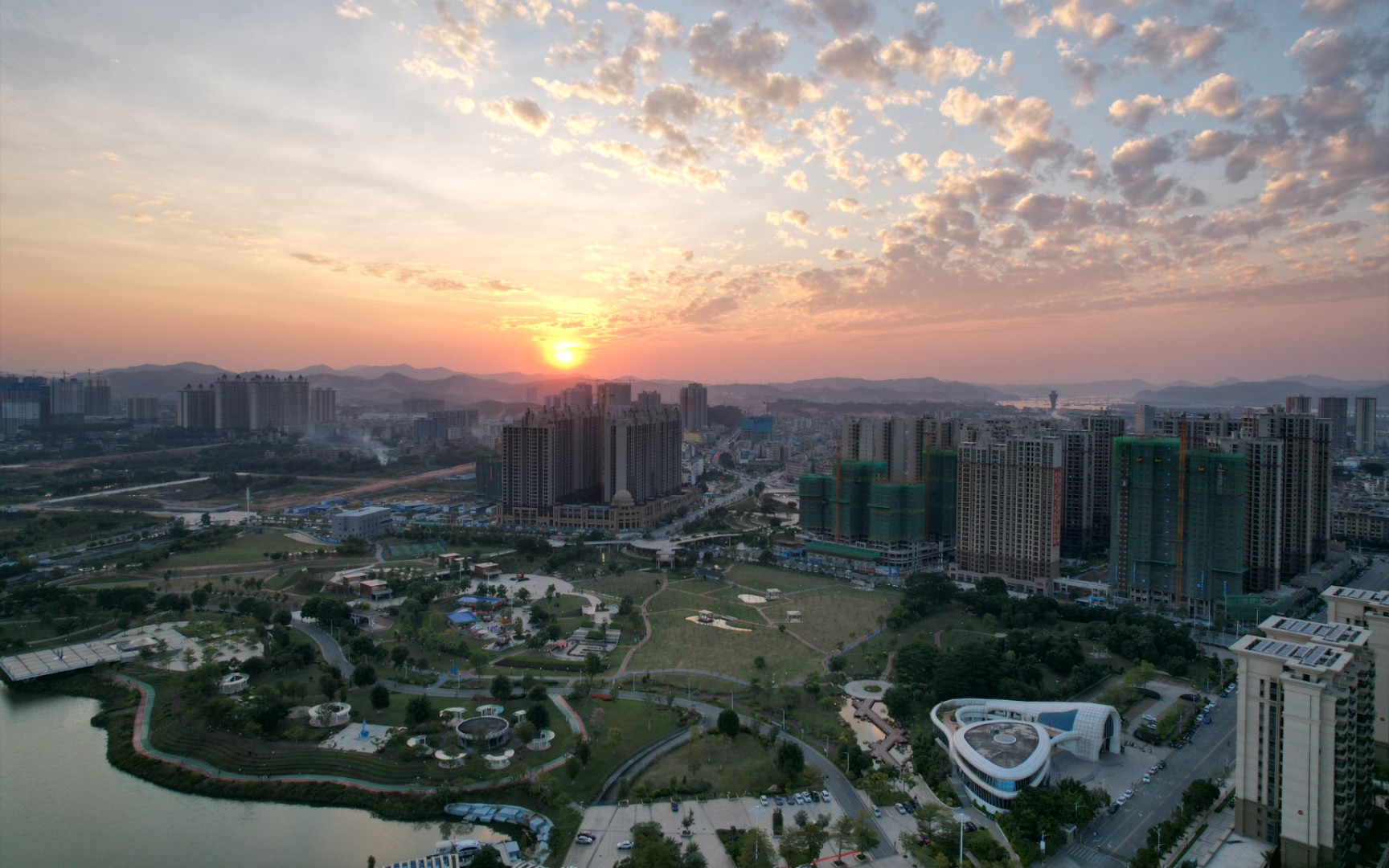 [图]冬日出行之龙圩苍海湖绿道骑游～