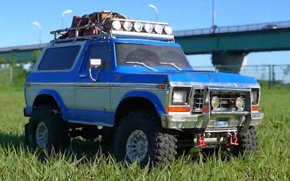 [图]【户外越野】RC遥控经典攀爬车 福特Ford 布朗科 Bronco 遥控车