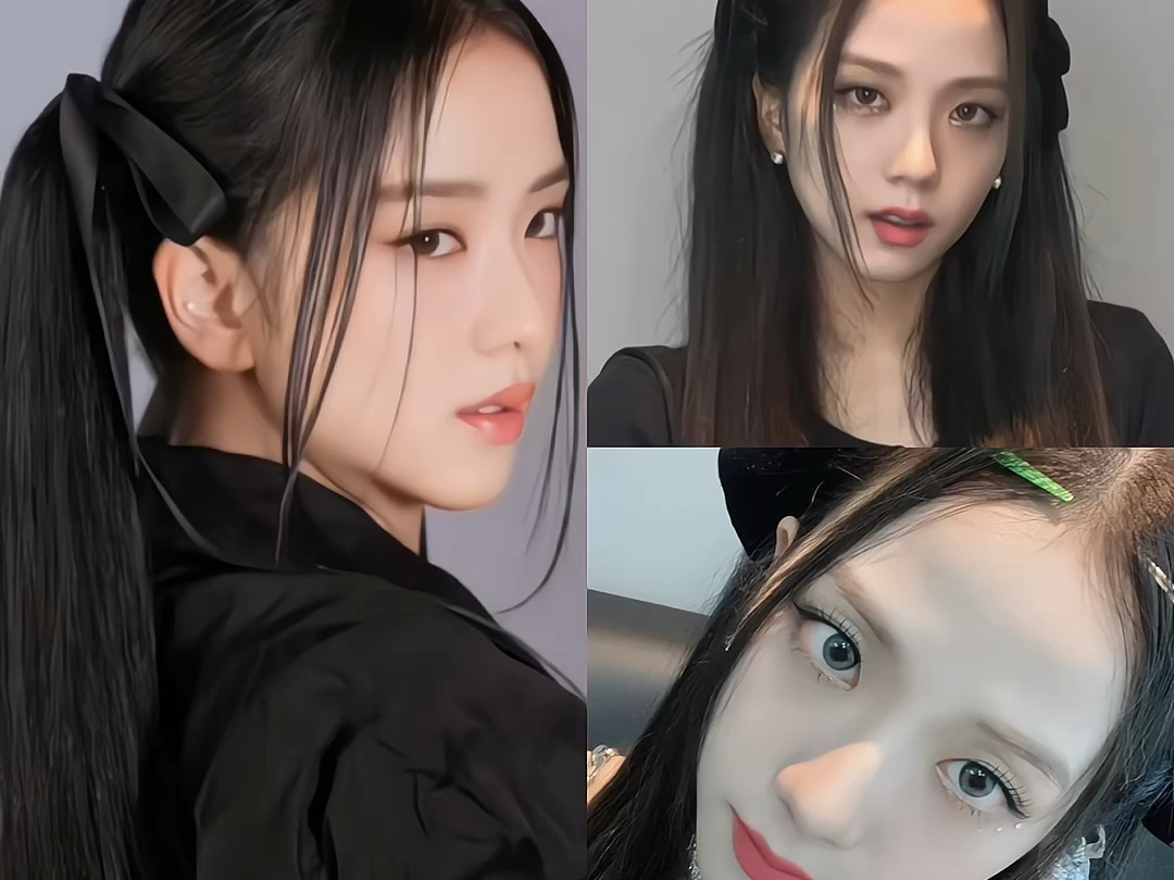 jisoo掀起的蝴蝶结风