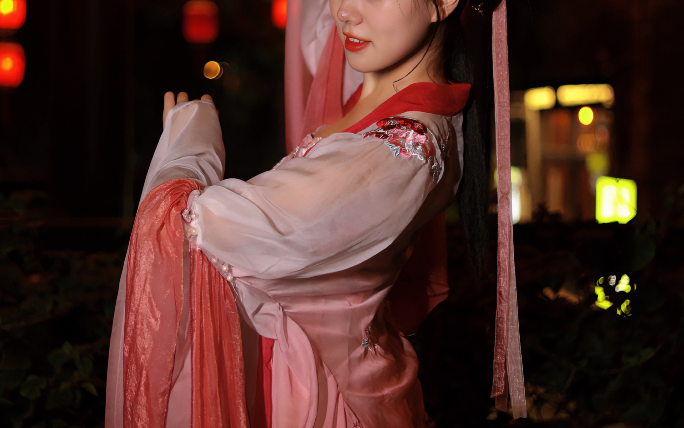 【汉服写真】夜游深圳甘坑古镇