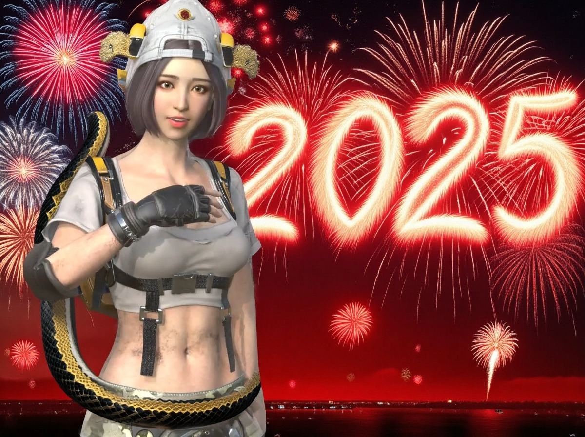 明日之后瑞秋祝大家2025蛇年大吉!