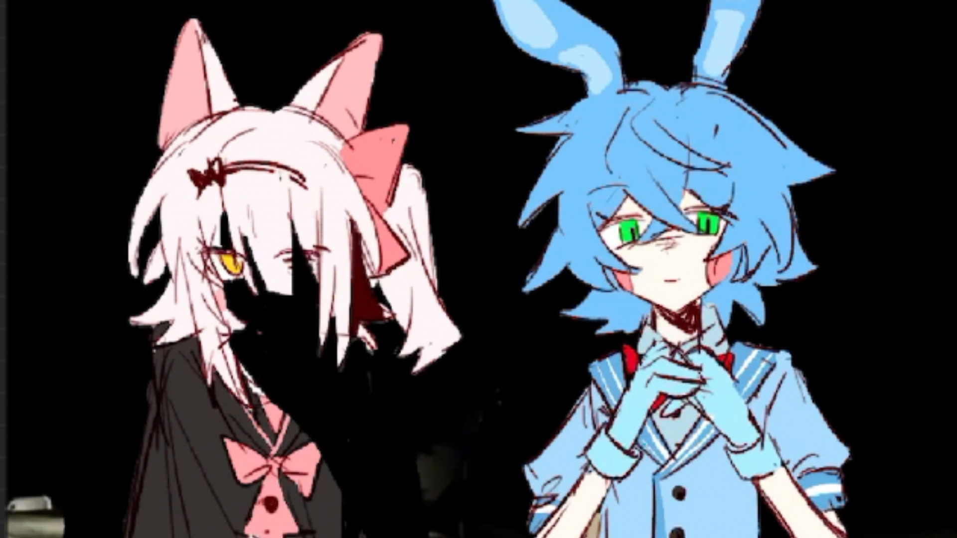 【fnaf兔狐/拟人】一个简短的改图过程