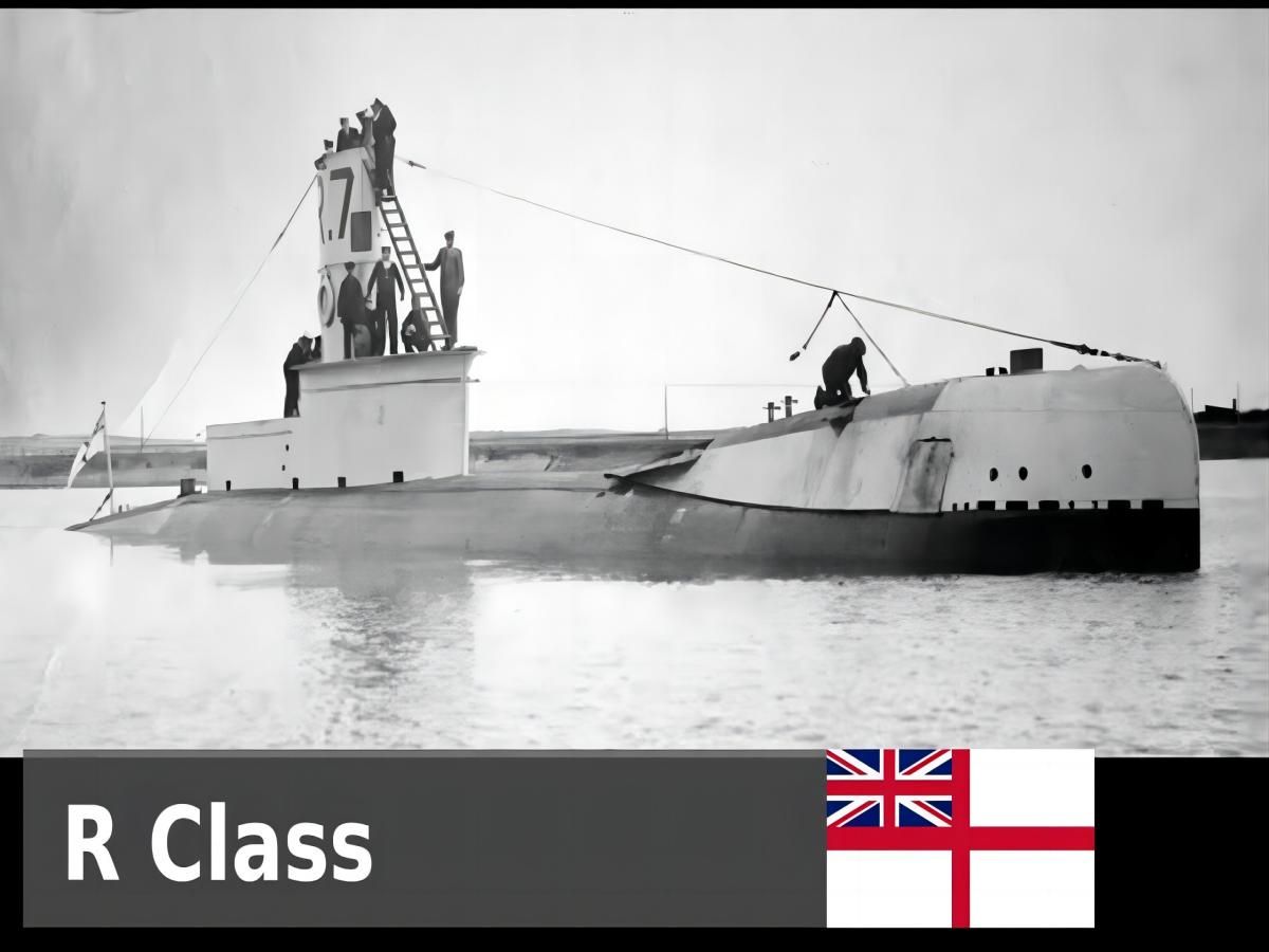 英国皇家海军猎潜鼻祖 r级潜艇(1917) - 战舰指南 311
