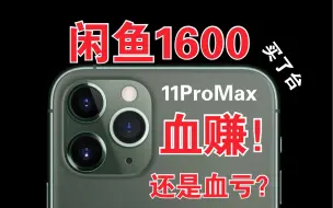 Video herunterladen: 闲鱼1600的11ProMax靠谱吗？