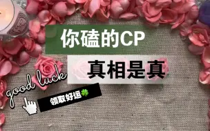 Descargar video: 【李奶奶塔罗】你磕的CP是真的吗？关系怎样？感情走向？羁绊课题？