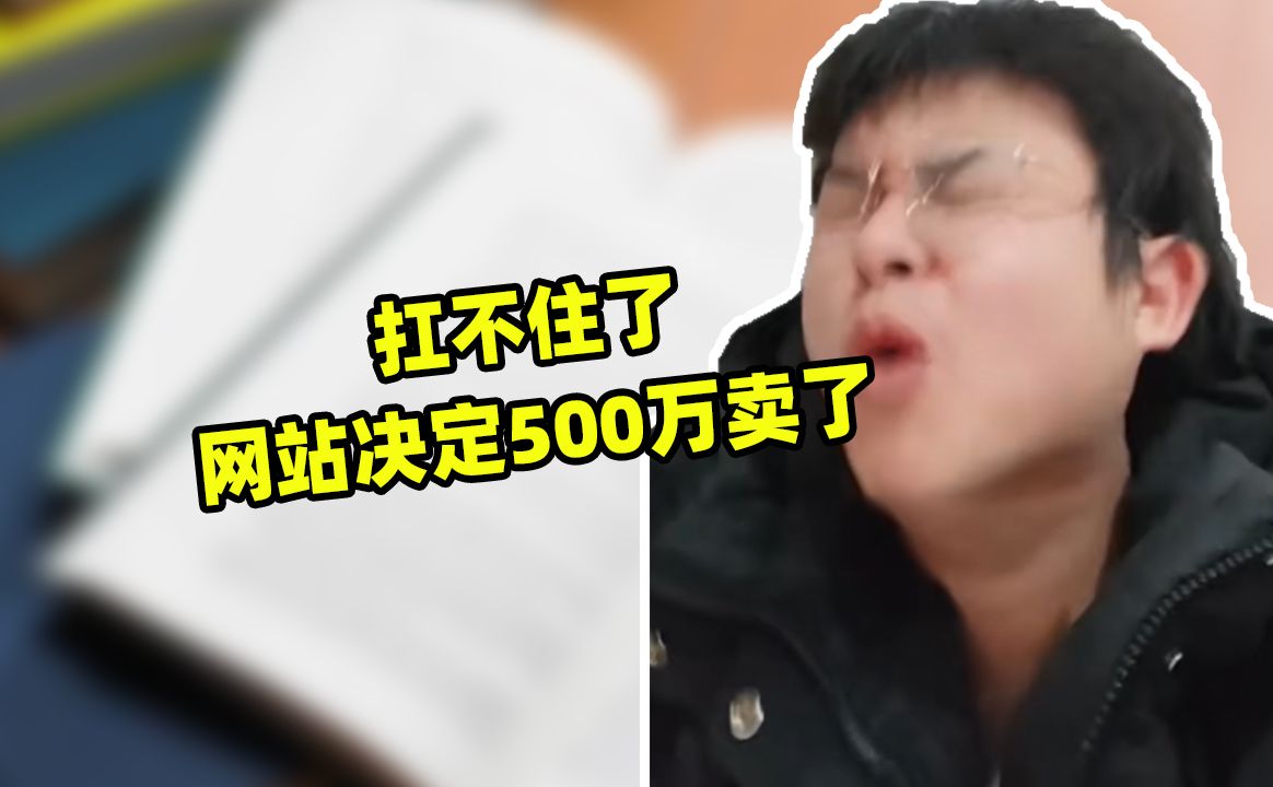 扛不住了,网站决定500万卖了哔哩哔哩bilibili