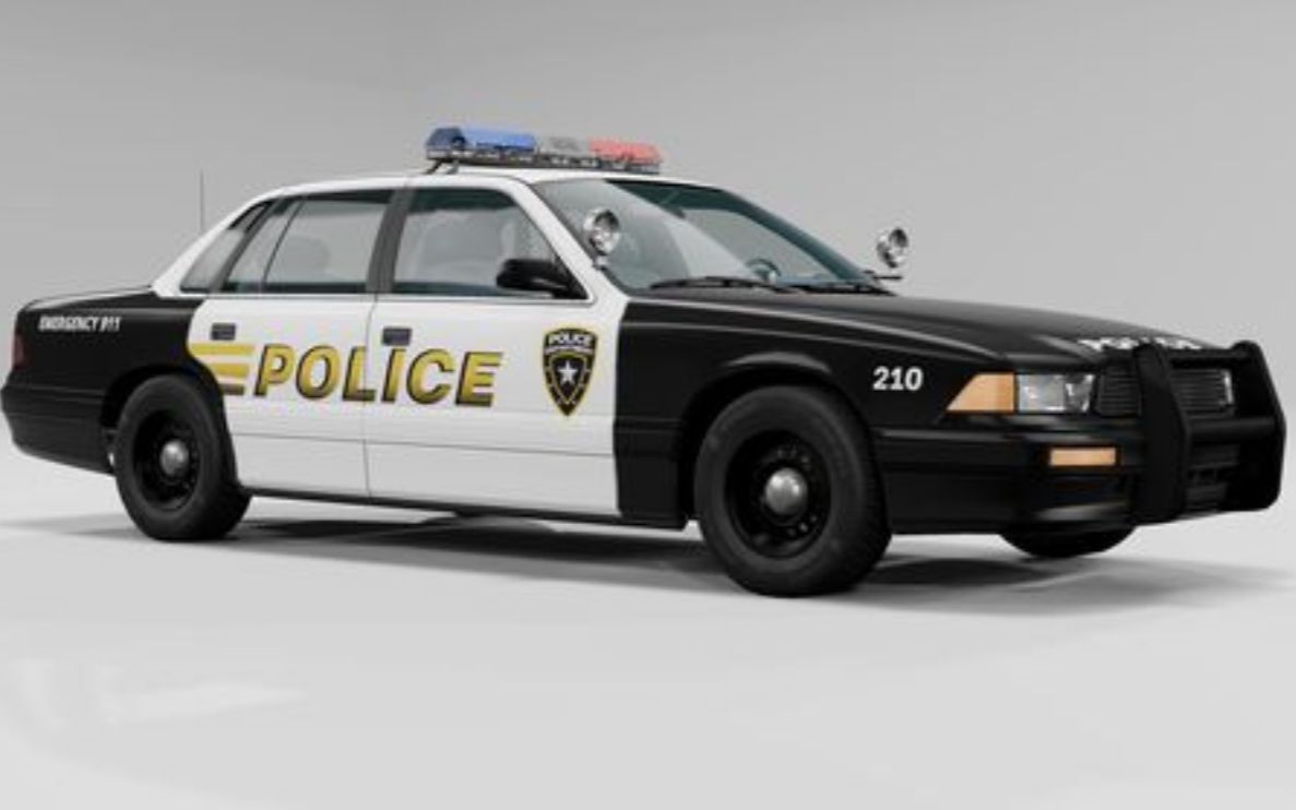 beamng.drive 环岛系列 gavril grand marshal / police interceptor