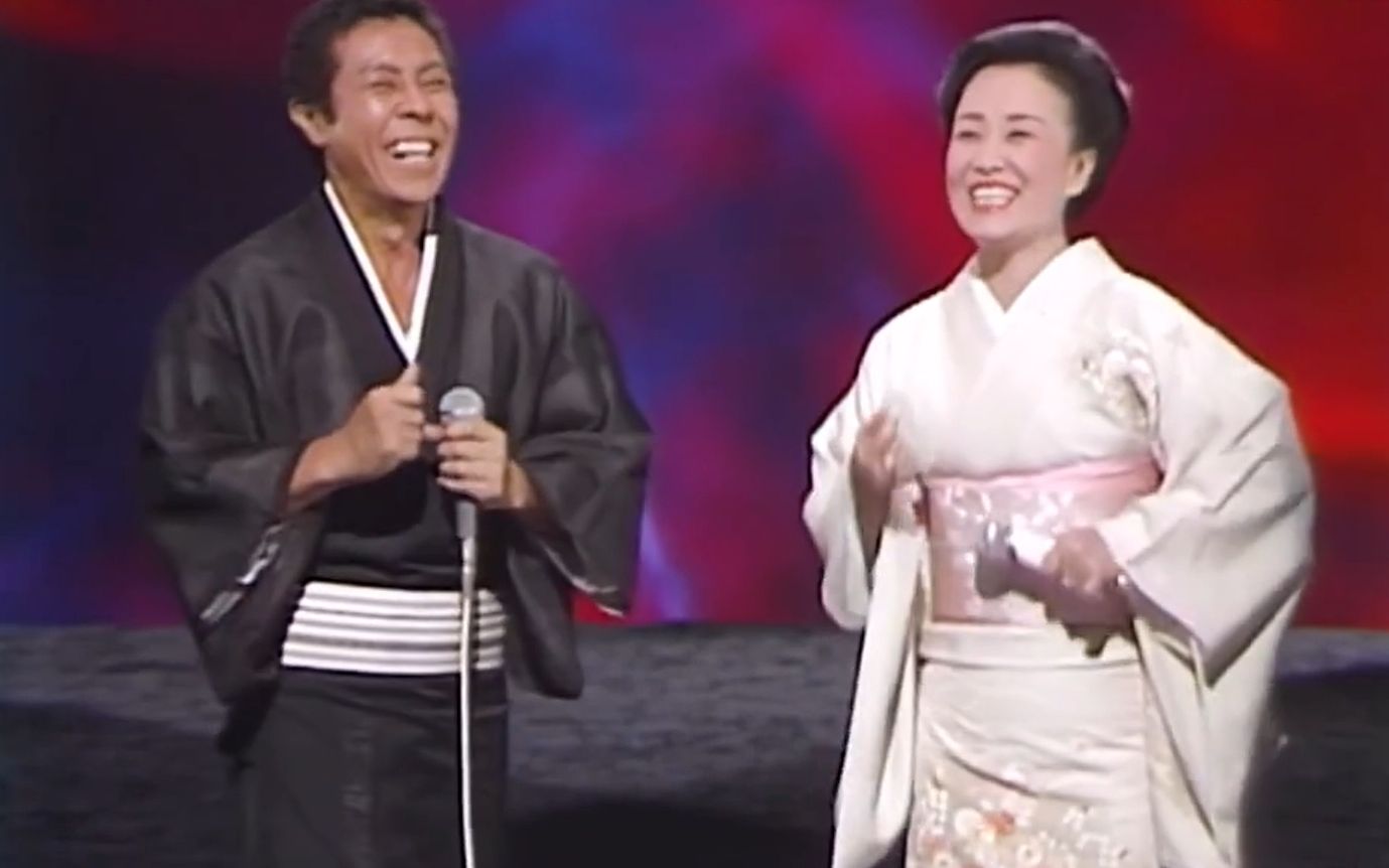 【两位演歌大佬的共演】北島三郎 × 美空ひばり - 港町十三番地 1983年8月18日音乐盛宴