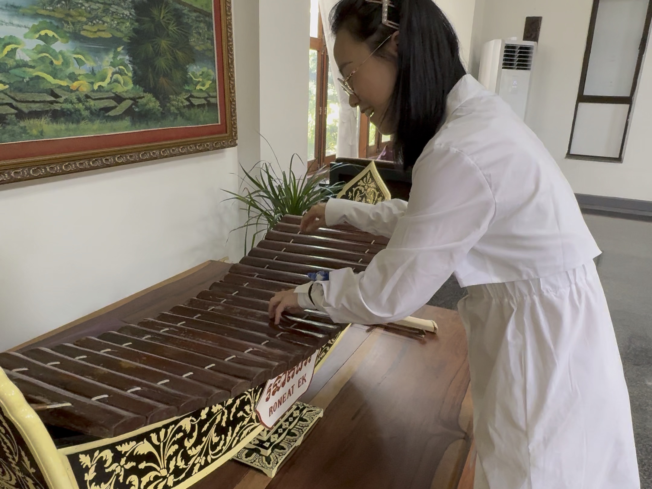 泰国木琴即兴表演