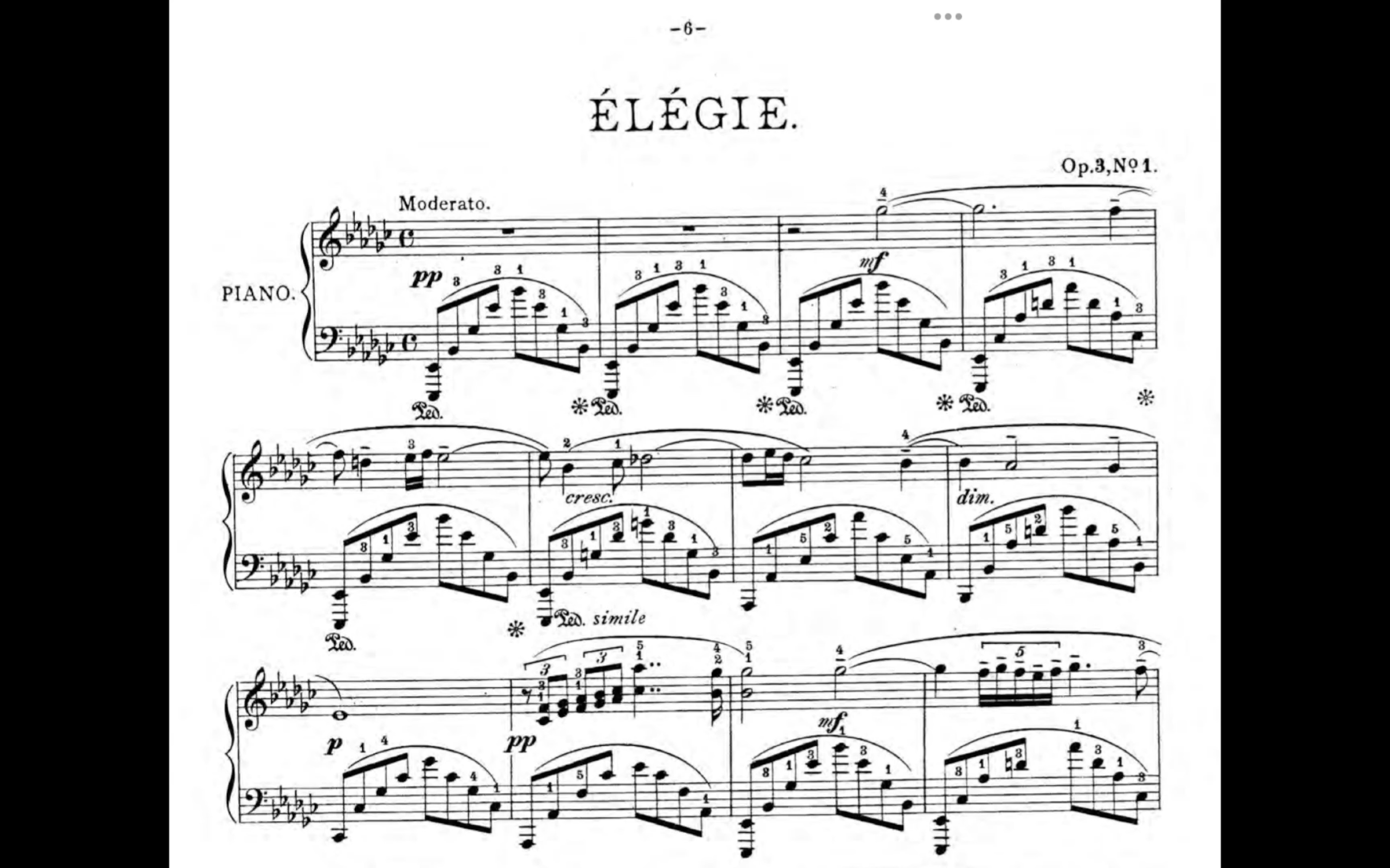 【曲谱同步】拉赫玛尼诺夫 幻想小品集 op.3(sergio fiorentino)