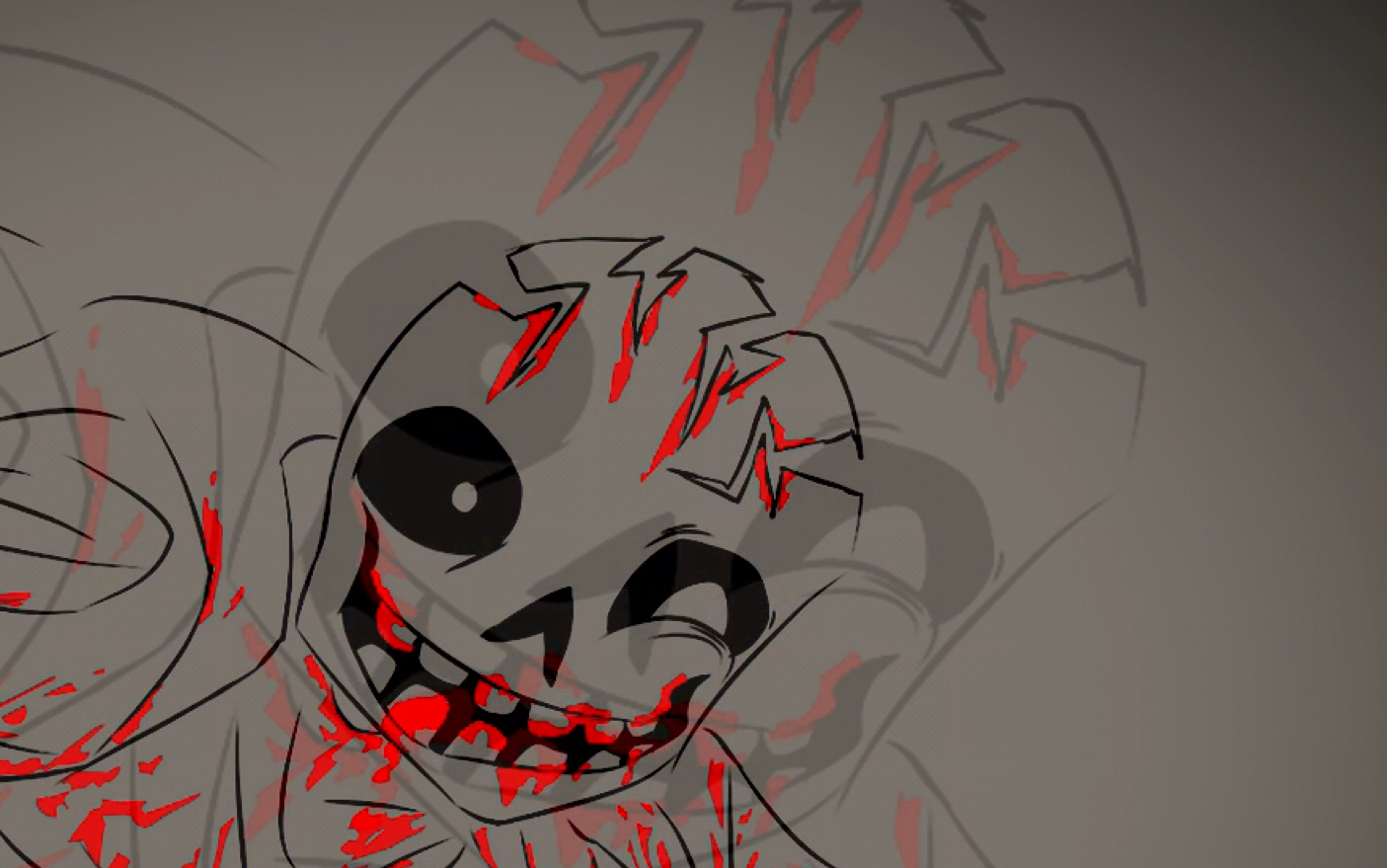 [指绘摸鱼]insanity sans