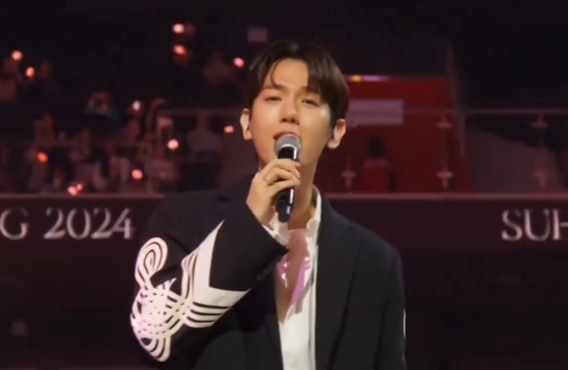 exo《蝴蝶少女》粉丝见面会舞台 240414