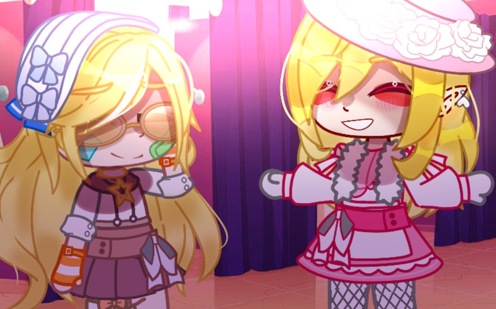 if me and my friends met a karen/gacha club/meme/part 3