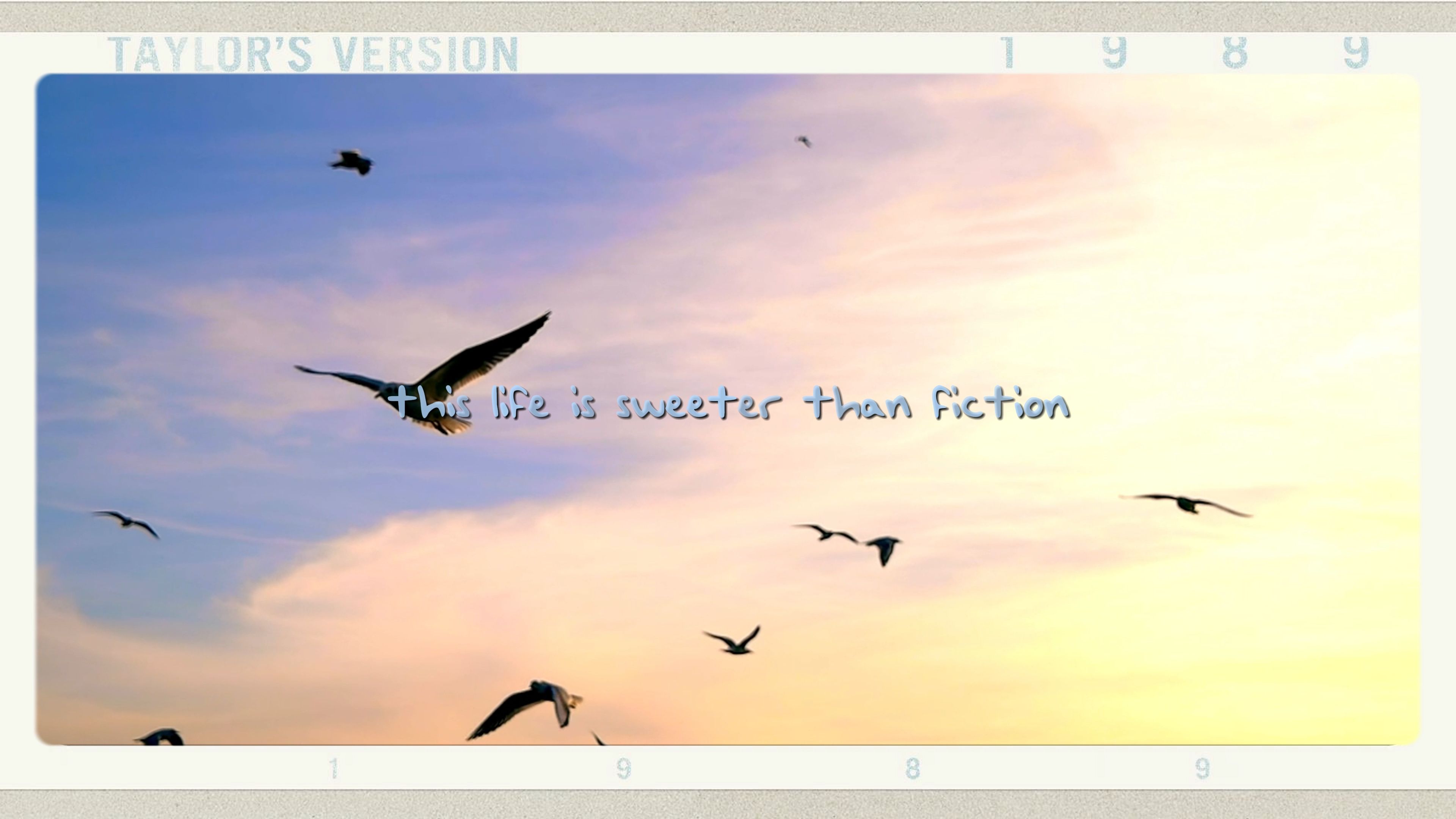 【Taylor Swift】Sweeter Than Fiction (Taylor's Version) (Fanmade Lyric ...