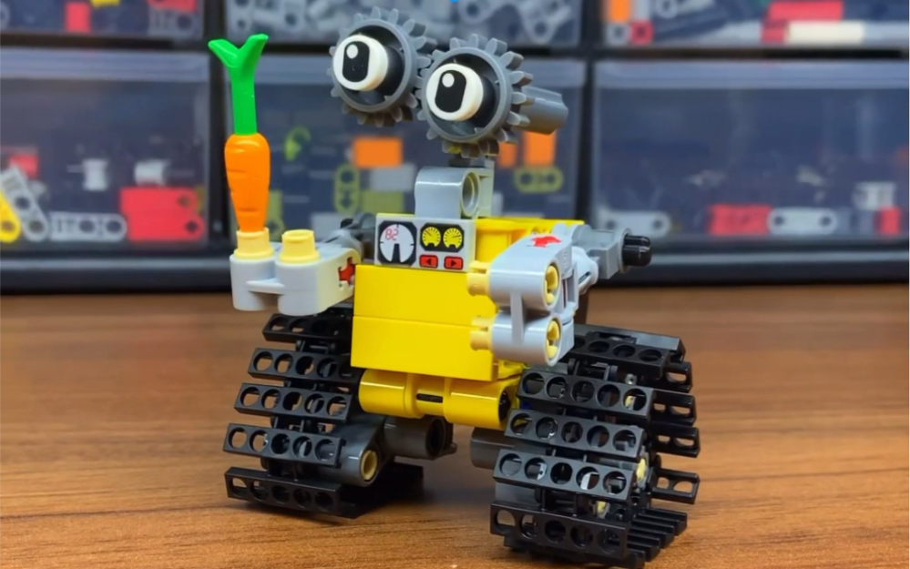 「简单易学」乐高moc瓦力ya62li