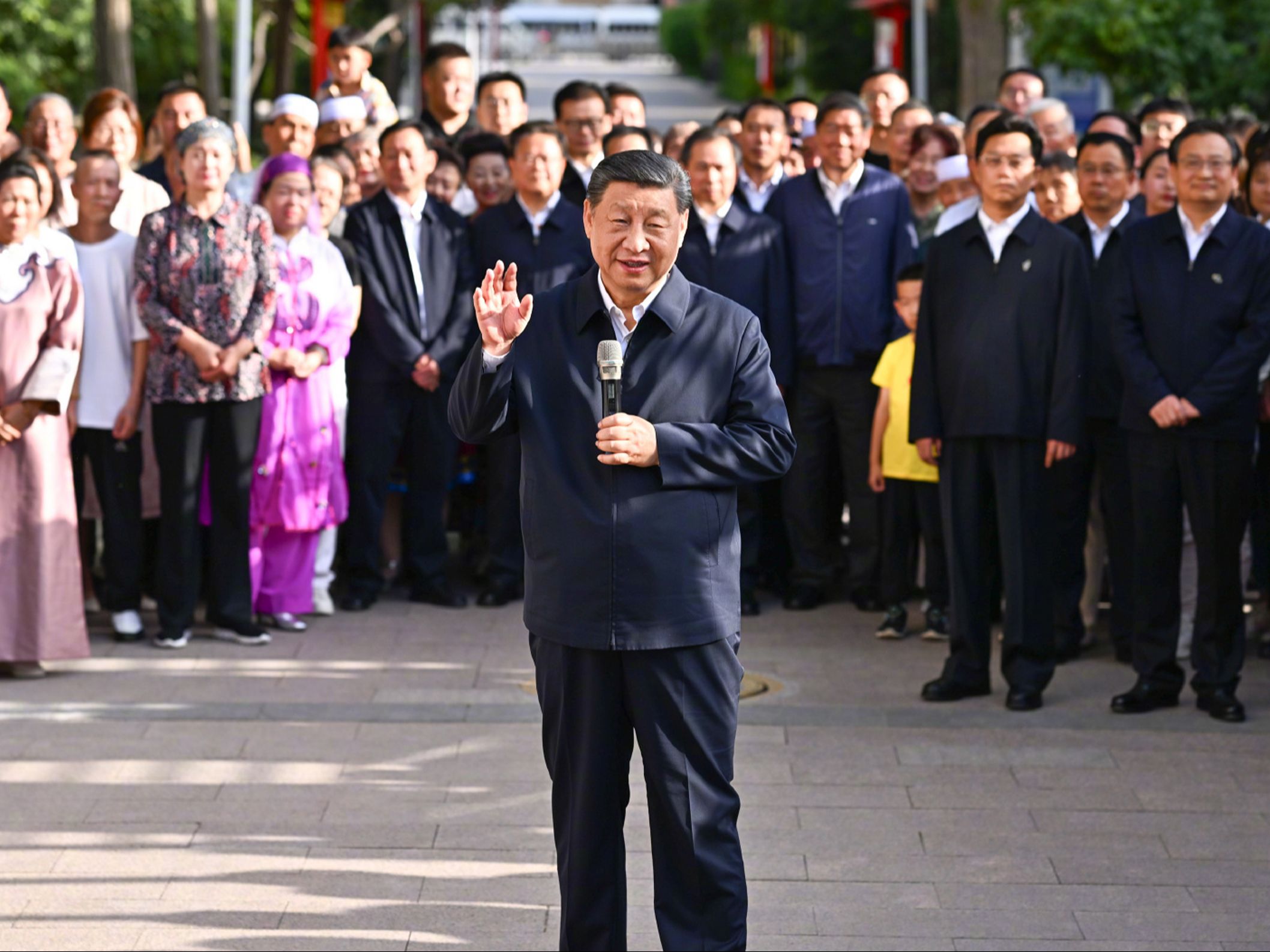 【现场视频】习近平在宁夏考察调研哔哩哔哩bilibili