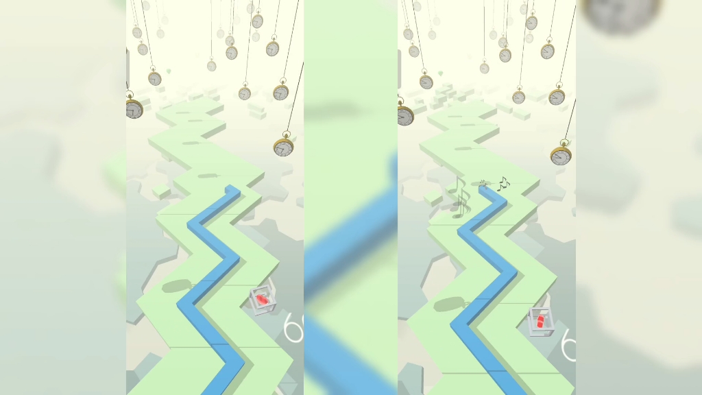 跳舞的线★你提我玩第34期(普通 耳机 新序幕(时钟,时光))(降调)