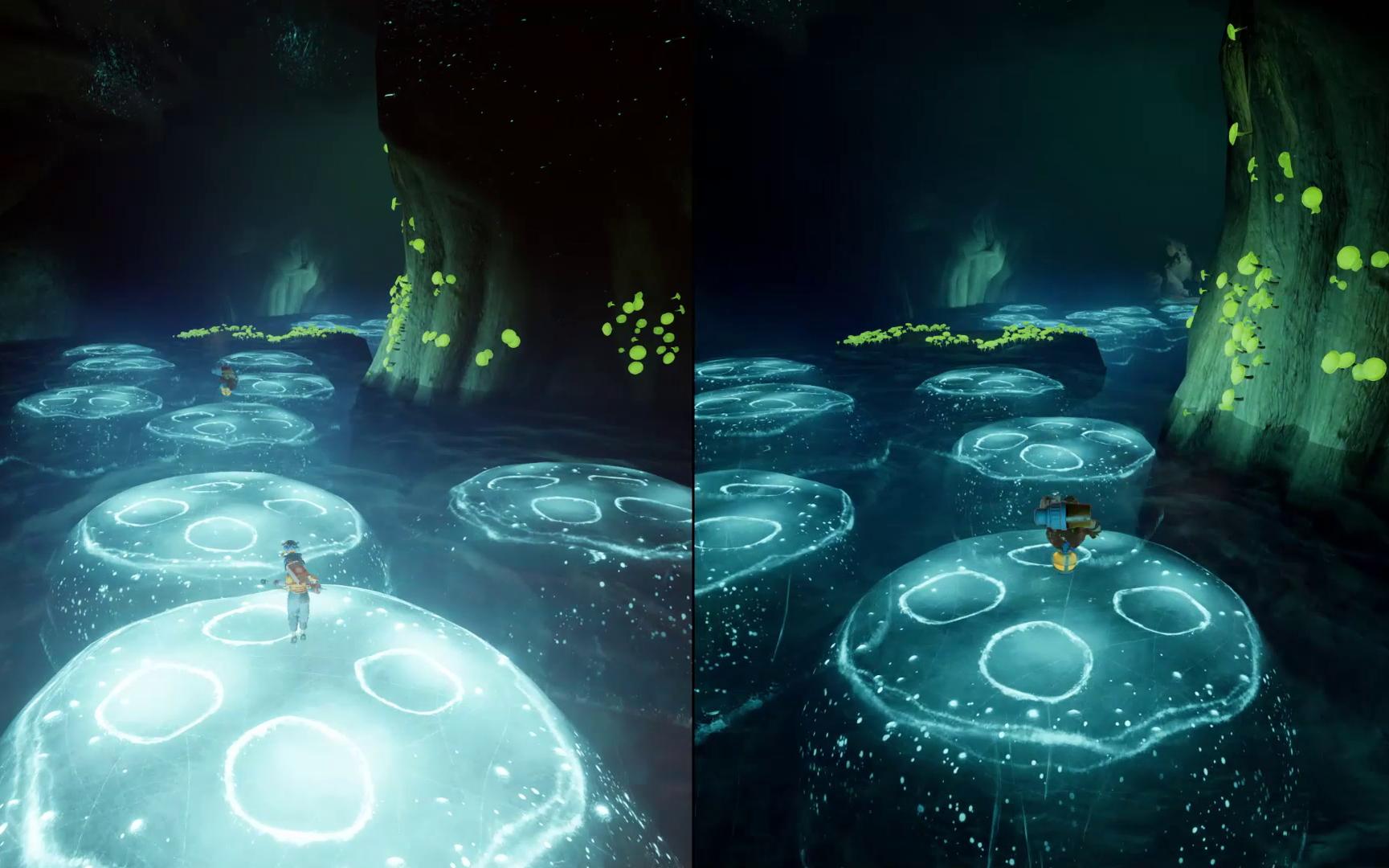 活动作品双人成行松鼠大战蜜蜂篇之发光的水母