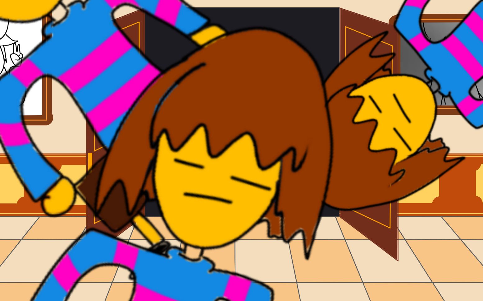 活动作品ut沙雕frisk我们是害虫我们是害虫