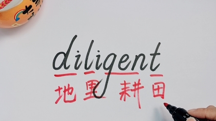 进: 单词速记: diligent哔哩哔哩bilibili