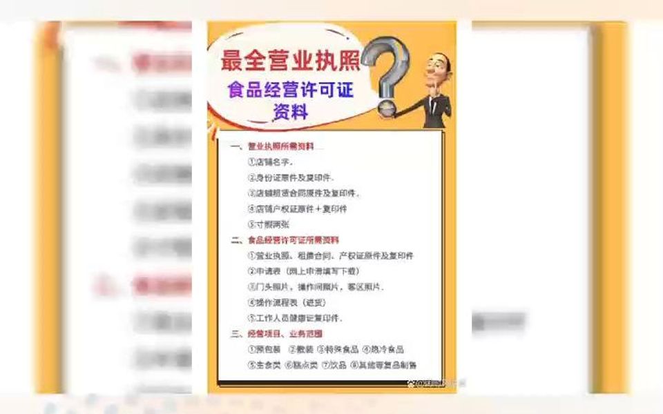 农贸市场摊位为什么需要办理食品经营许可证?哔哩哔哩bilibili