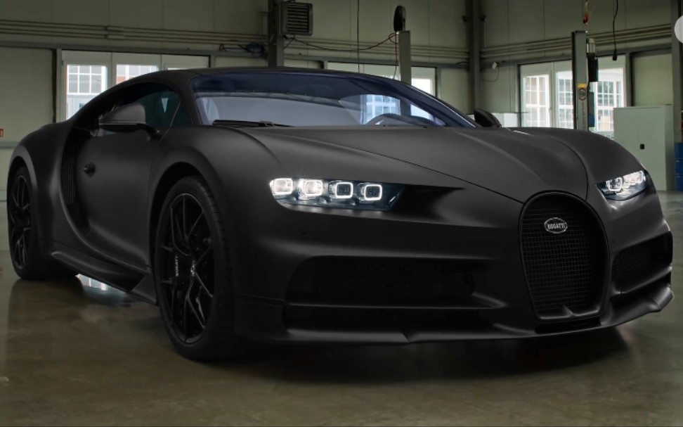 【布加迪】布加迪Chiron Sport NOIRE  外观、内饰哔哩哔哩bilibili