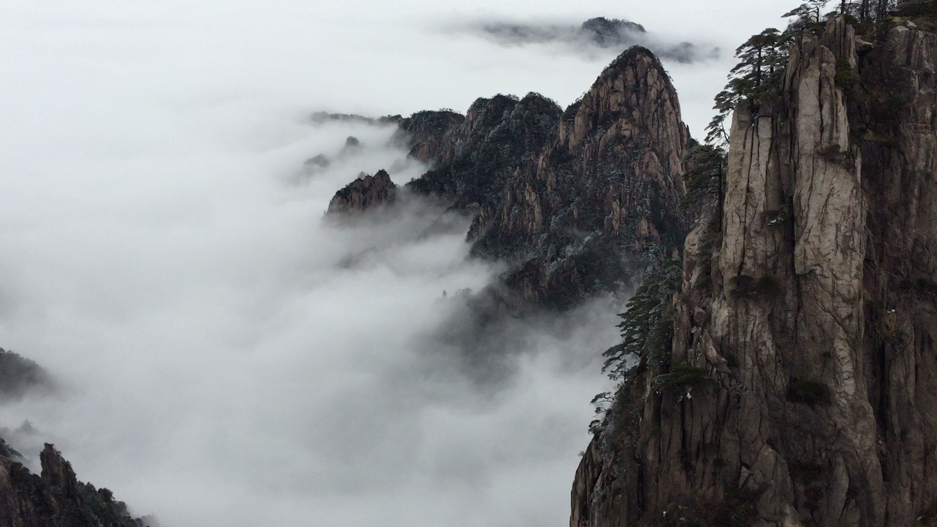 [图]宛若仙境的黄山