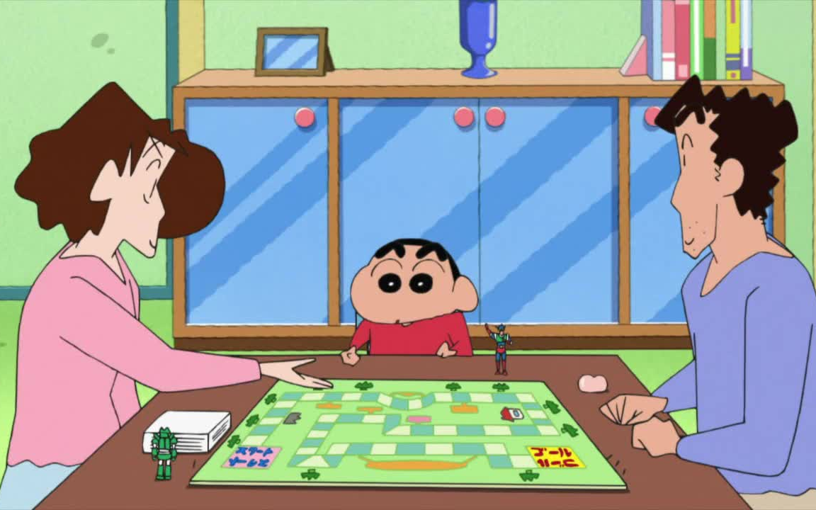 【梦蓝字幕组】蜡笔小新【997】一起下人生飞行棋哔哩哔哩bilibili