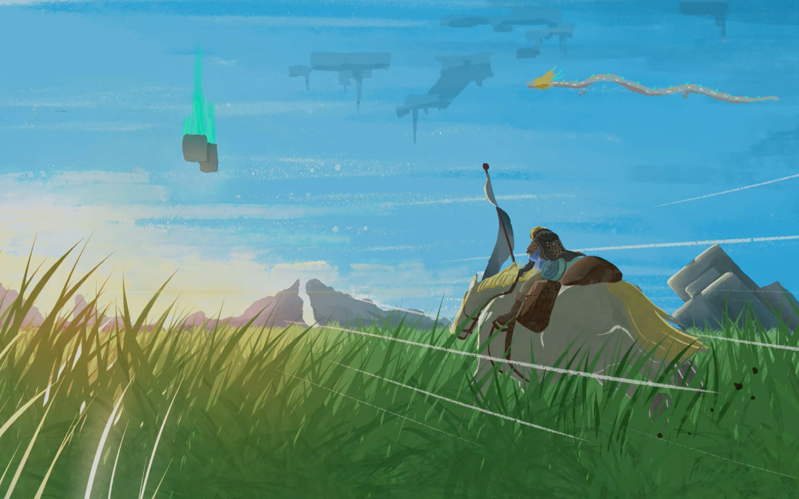 在旷野疾驰,也向往自由