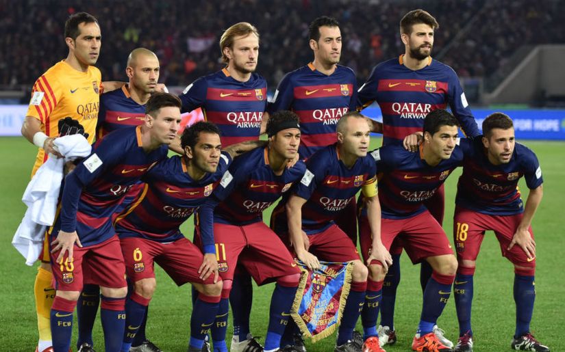 超酷西班牙巴萨球队广告!