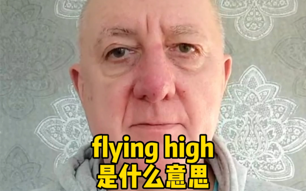 flying high是什么意思?哔哩哔哩bilibili