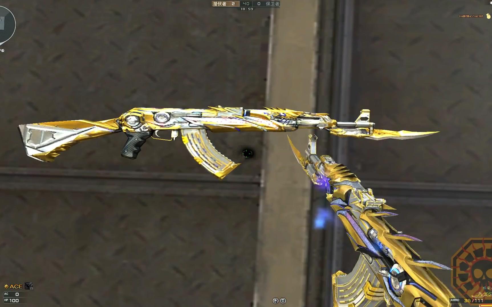 cf先遣服爆料 炫金无影(角色手劲挺大啊)_哔哩哔哩 (゜-゜)つロ 干杯