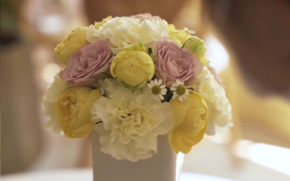 【油管搬运】圆球状插花艺术