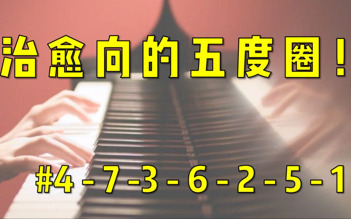 【和弦补给站】一段“日韩唯美系”的前奏,能看懂是怎么应用五度圈创作的么?哔哩哔哩bilibili