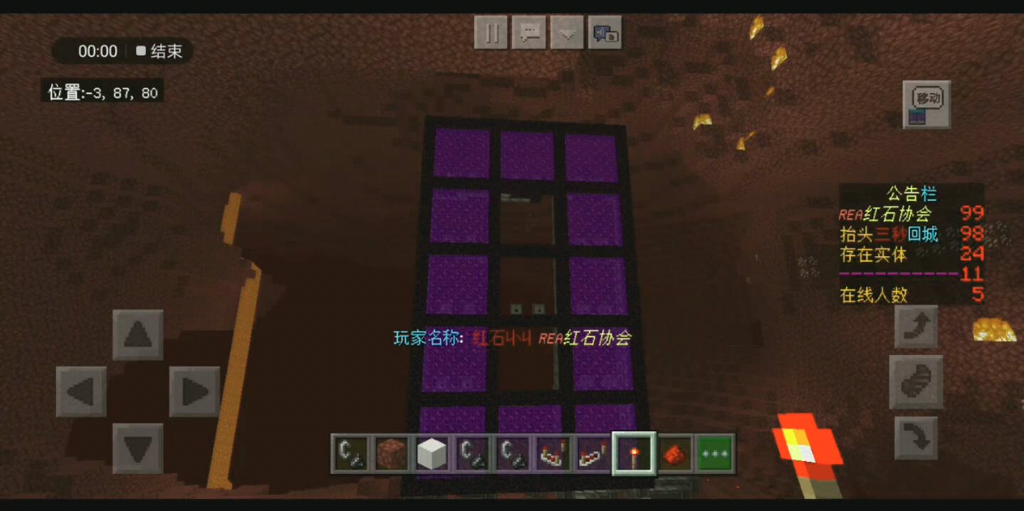 《我的世界》地狱门数显_哔哩哔哩_bilibili