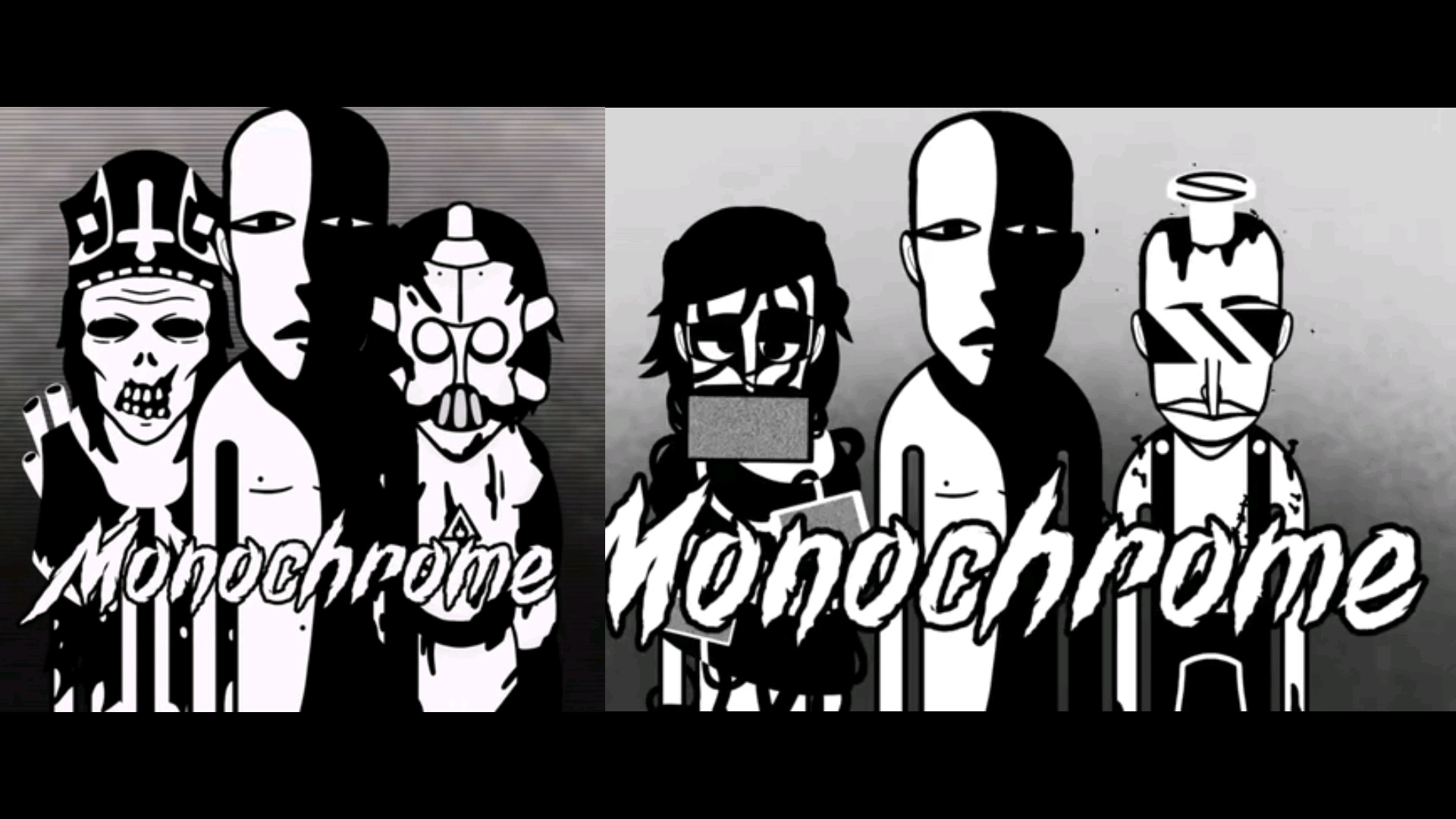 [incredibox]monochrome两个预告合在一起听着怎样?