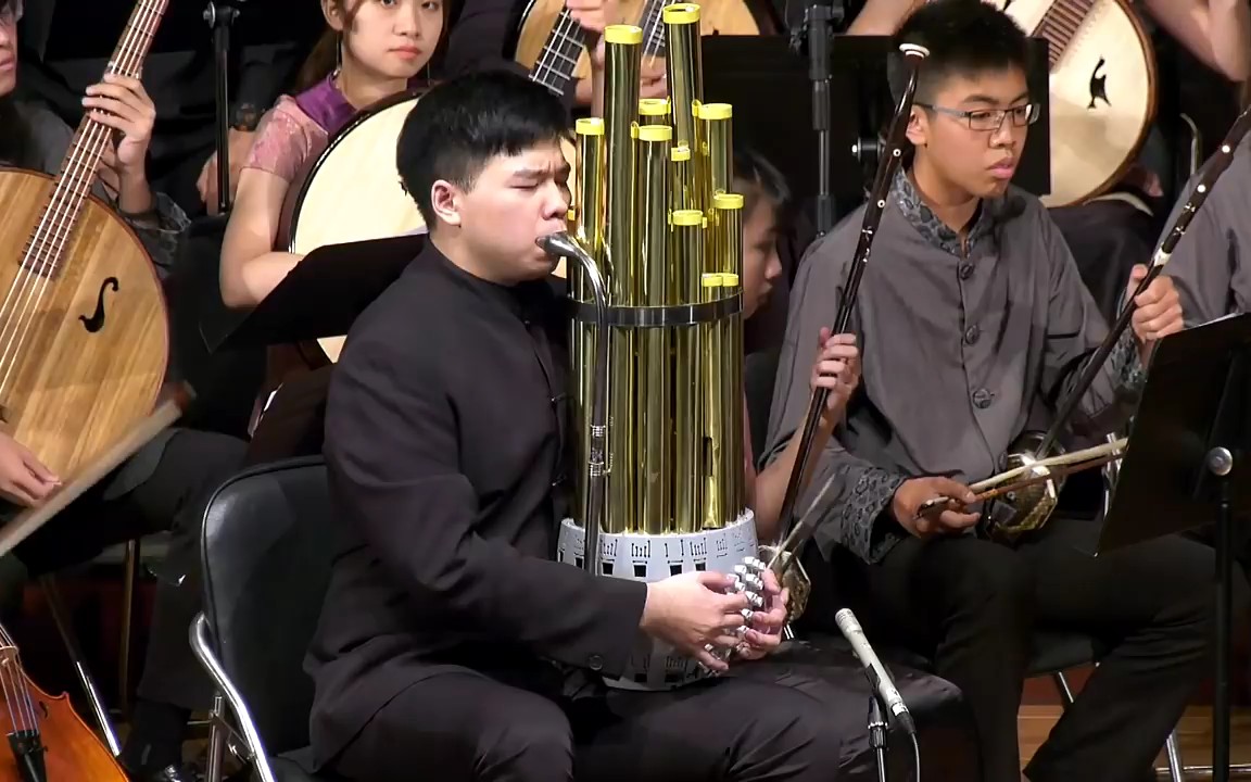 【民乐】笙乐器·演奏《云南回忆:机械的快板》