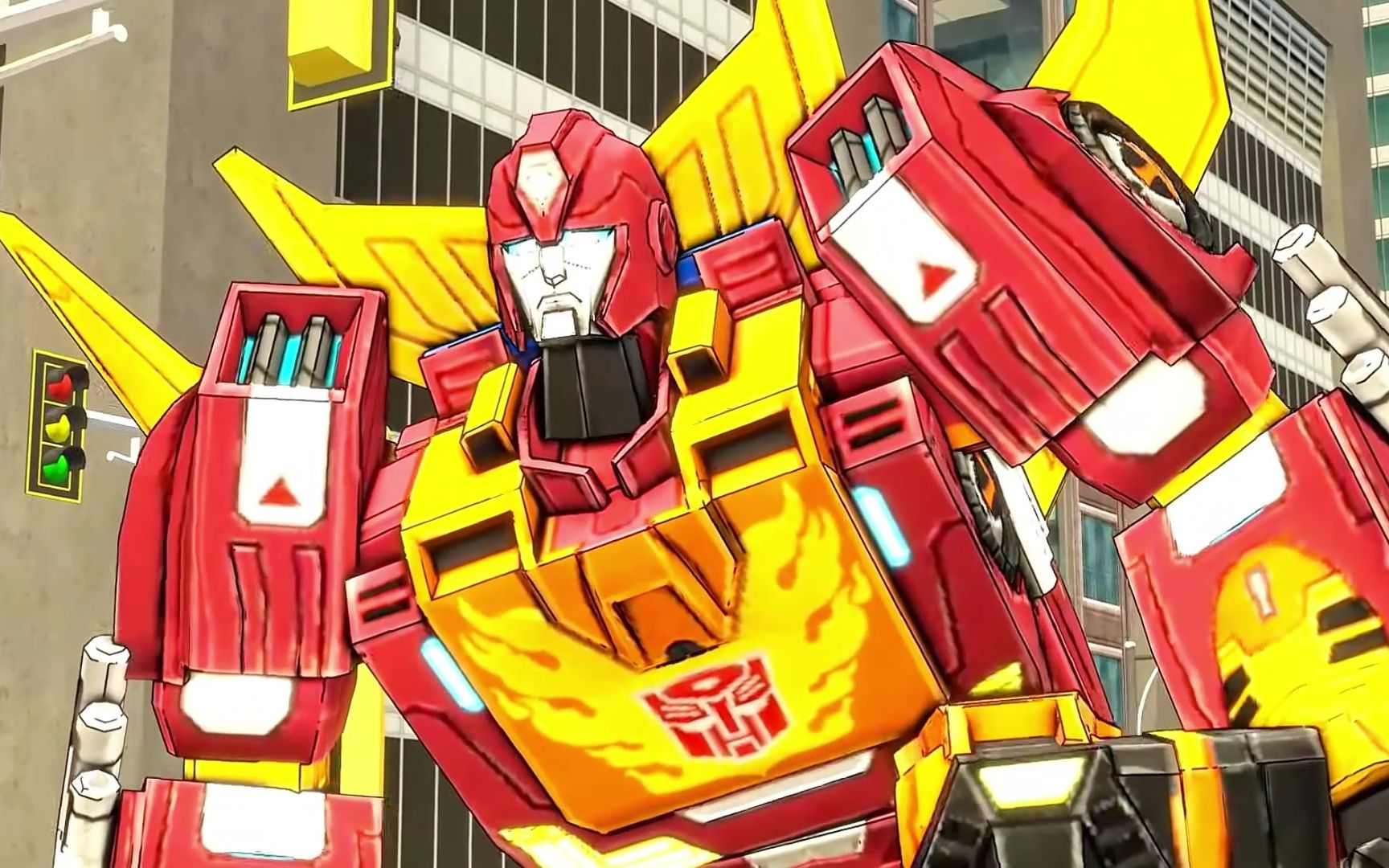 变形金刚 补天士 变形动画.