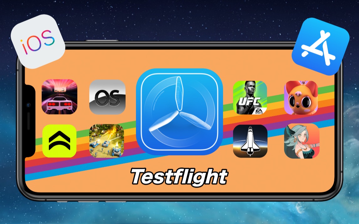 苹果testflight,发现游戏和软件的秘密基地_哔哩哔哩bi