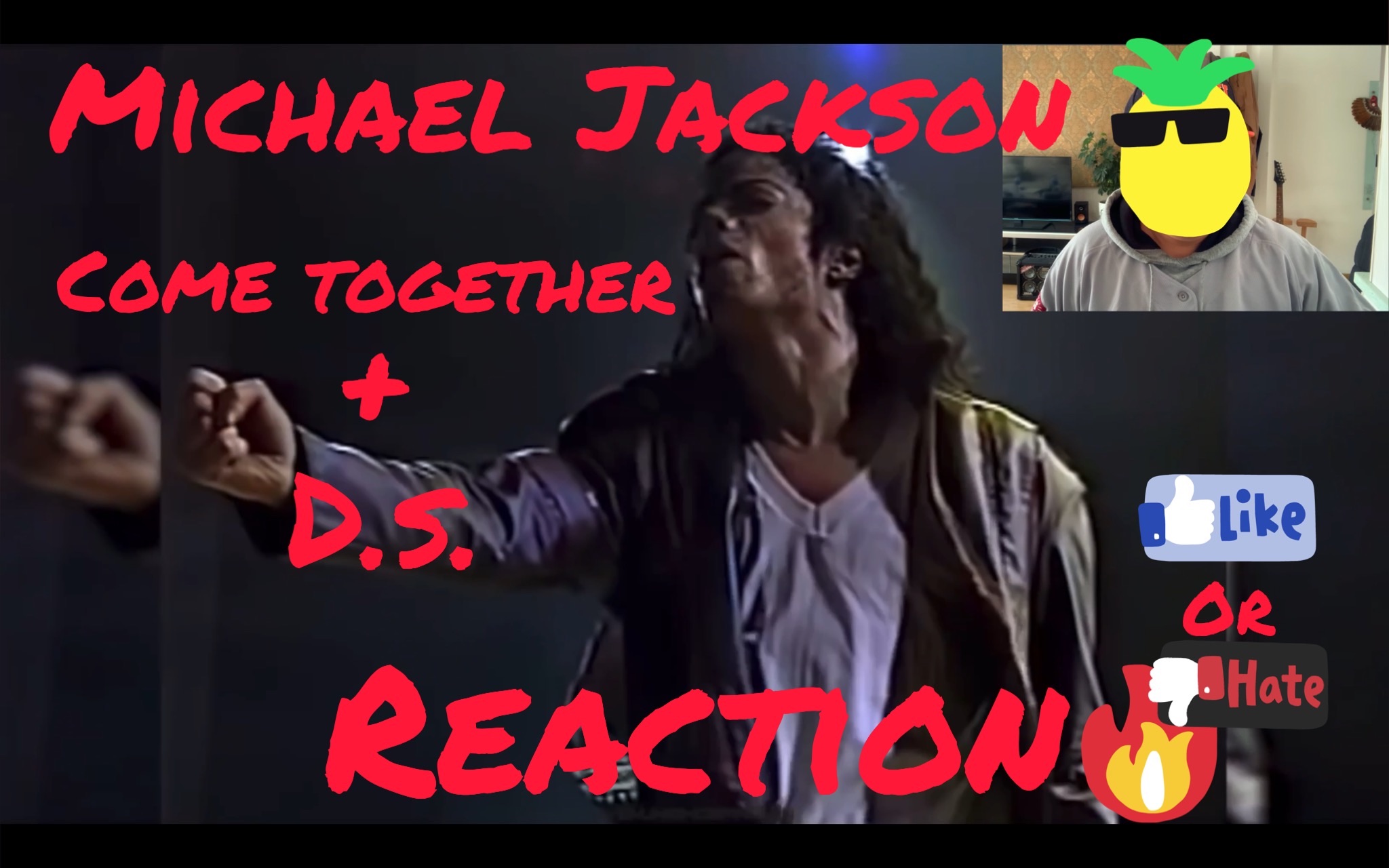 [图]Michael Jackson?Come Together+D.S.（Live In 1996）reaction（反应视频）