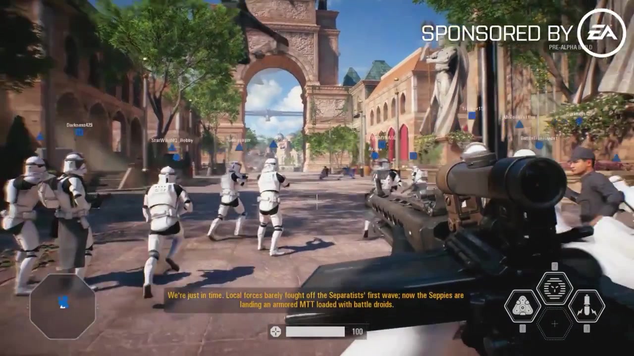 【游戏宣传】《星球大战战场前线2 Star Wars Battlefront ll》多人模式精华!!哔哩哔哩bilibili