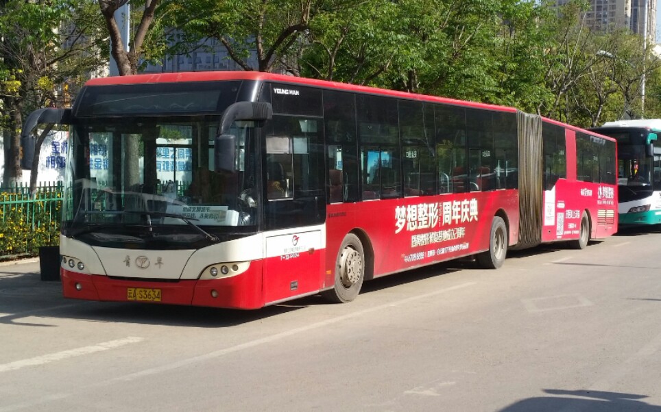 真车实时评测昆明公交青年jnp6180g