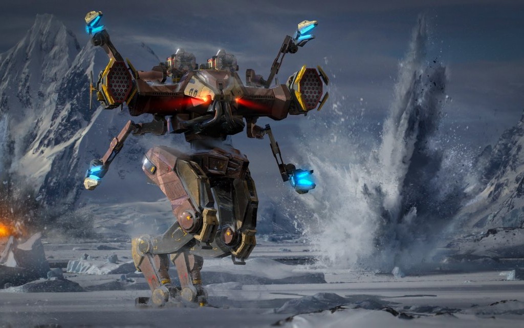 war robots进击的战争机器 ares战车推土机_哔哩哔哩_bilibili