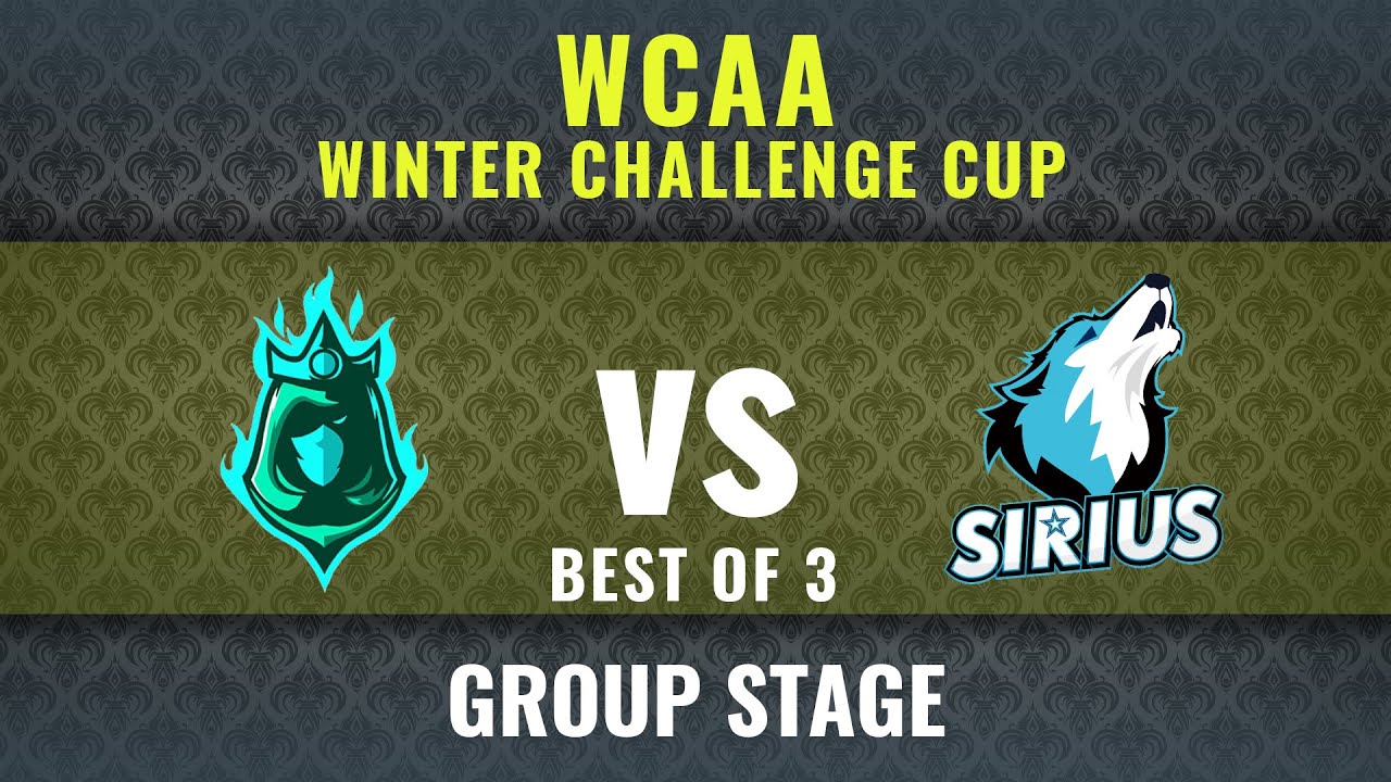 team sirius vs calamity king - wcaa winter challenge cup - 2020