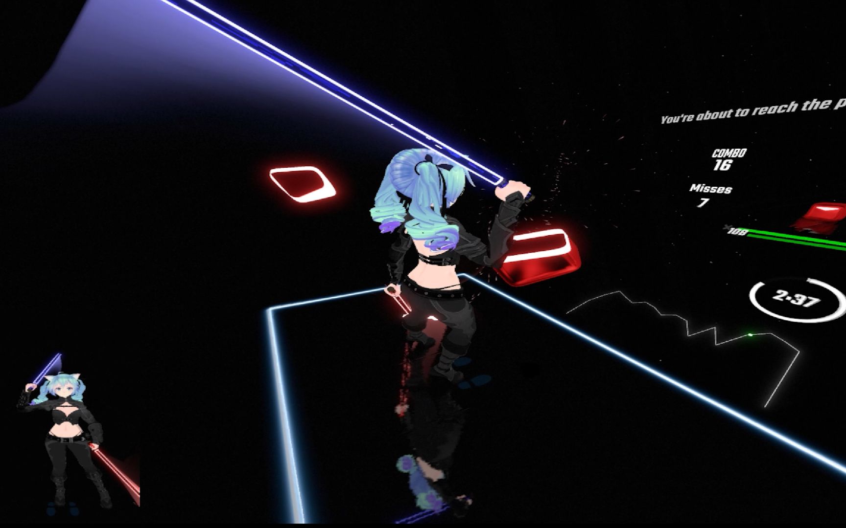 节奏光剑 reol-第六感