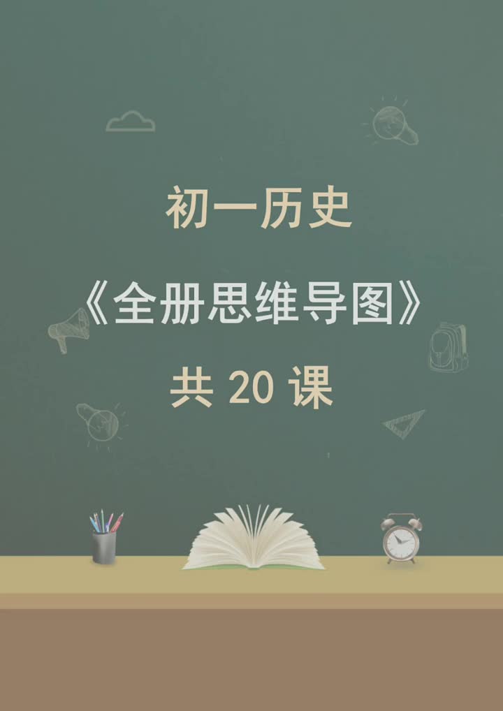 初一历史思维导图,女儿七年级历史成绩太差怎么办?哔哩哔哩bilibili