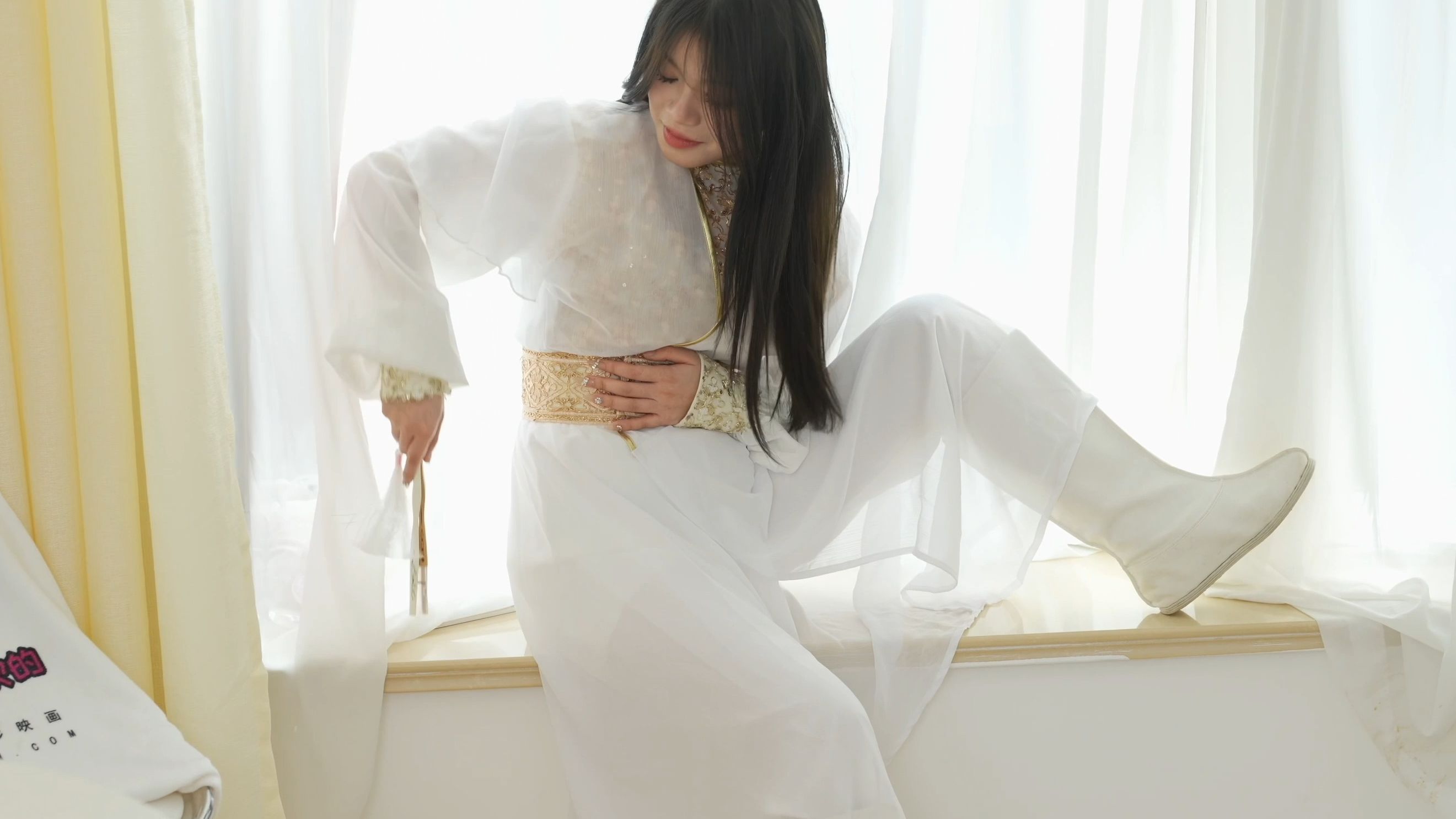 【物恋传媒1796】闪闪快意恩仇的白衣女侠