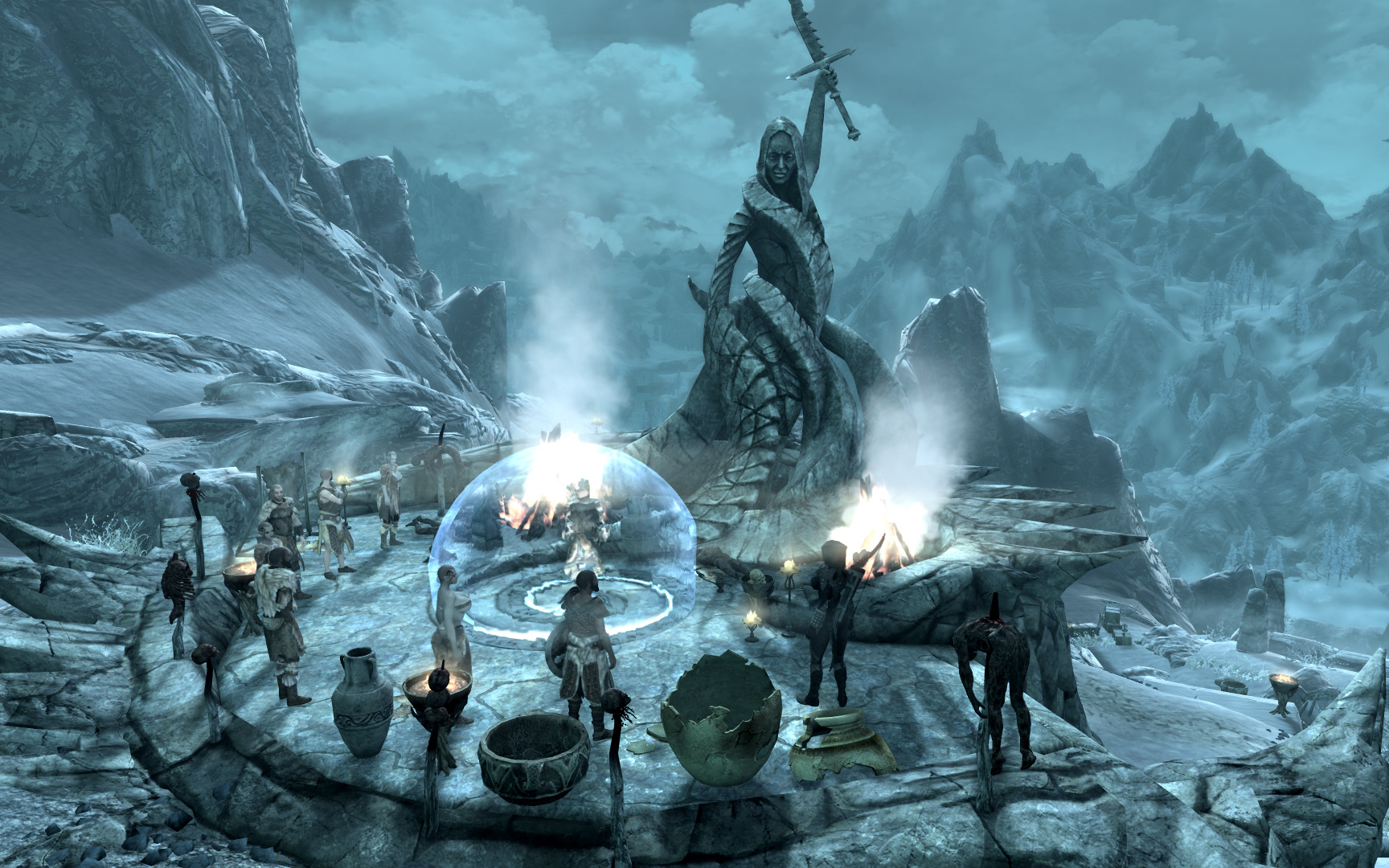 【60帧】上古卷轴5:波耶西亚的召唤(2p)_哔哩哔哩 (゜-゜)つロ 干杯